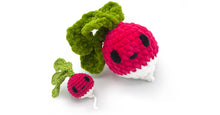 Sweet Little Radish Amigurumi Pattern | Kawaii Root Veggie Crochet PDF | Garden Play Food Digital Download