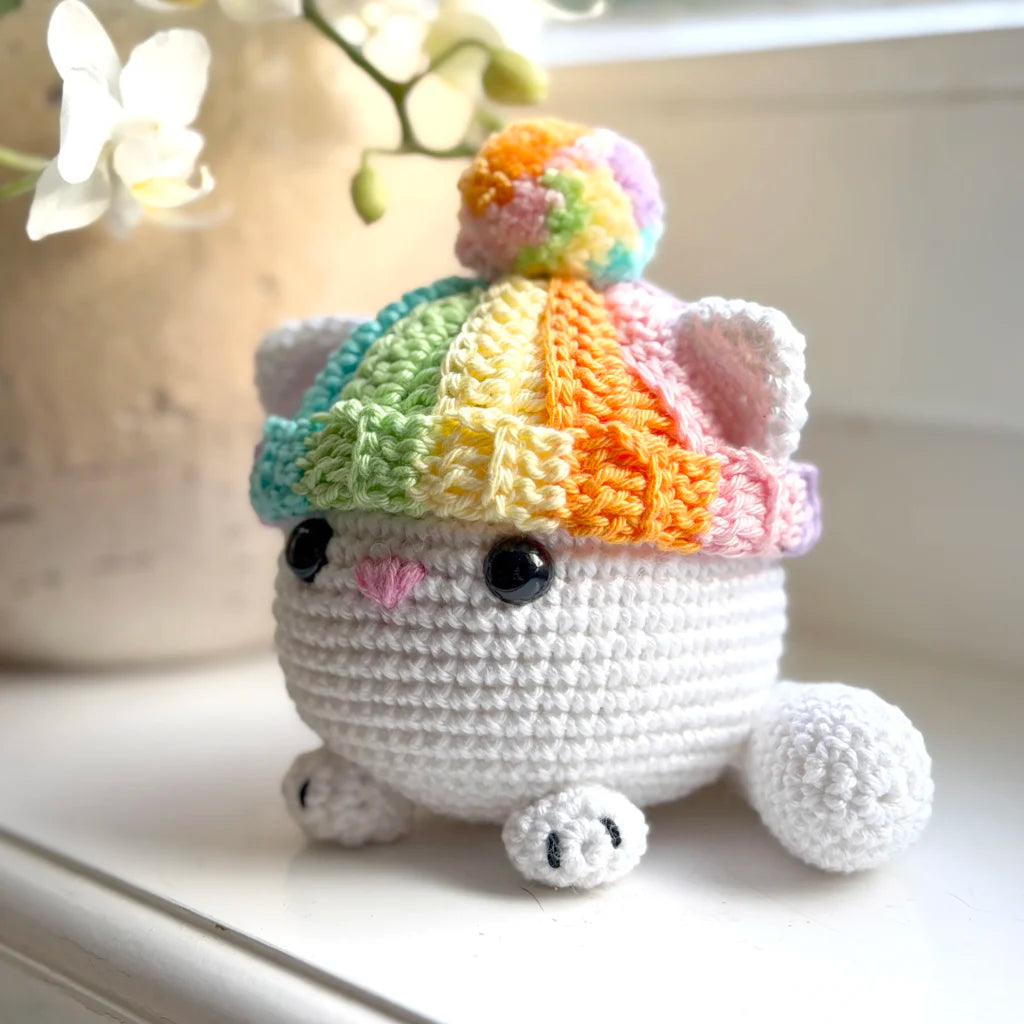Molly the Cat Amigurumi Crochet Pattern | Easy Feline Plushie Digital PDF | Beginner Friendly Kitty Toy Tutorial