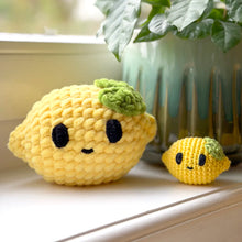 Zesty Lemon Crochet Pattern | Summer Fruit Amigurumi PDF | Play Food Lemon Plushie Tutorial | Instant Download